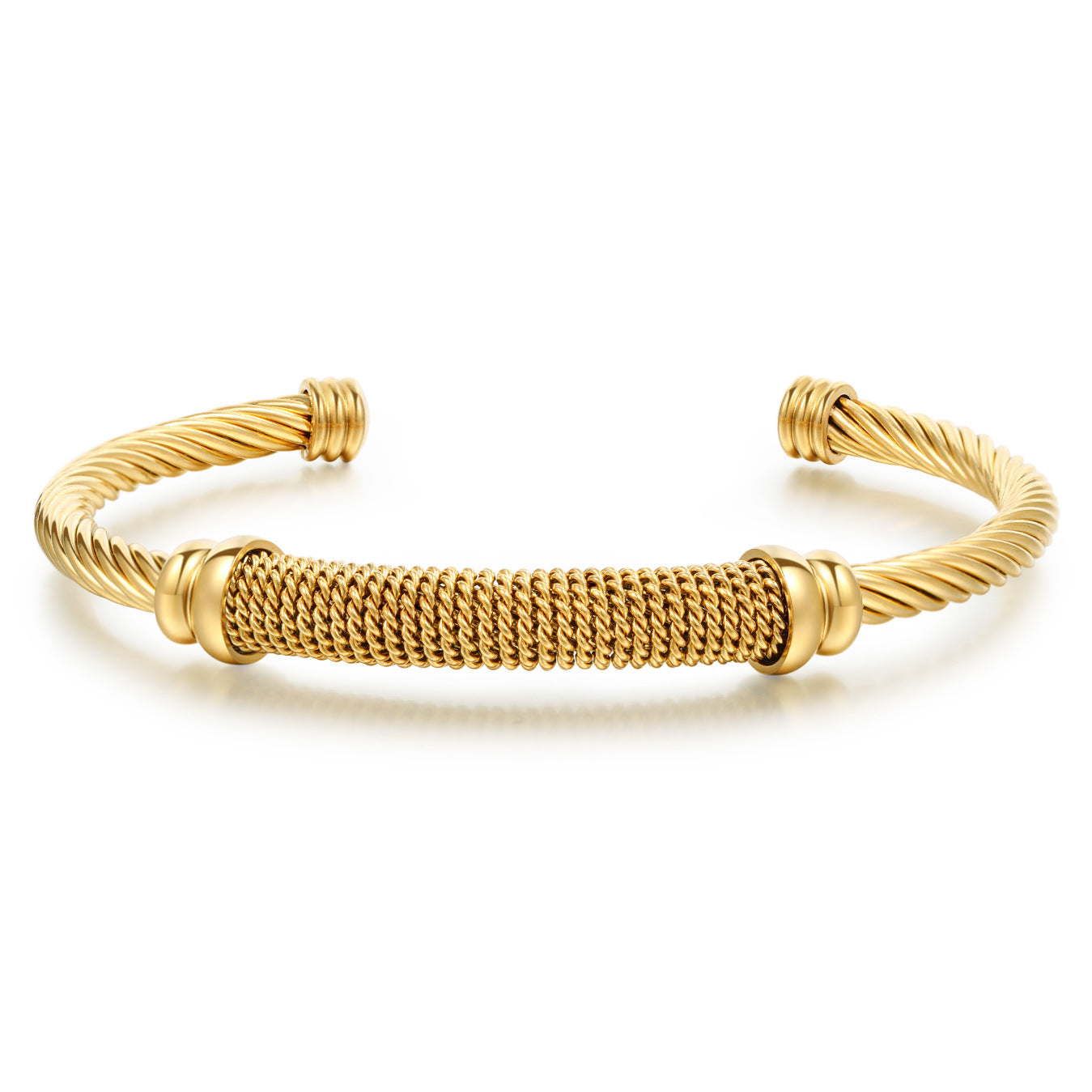Wholesale 18K gold c-shaped open Watch accessories Bracelet